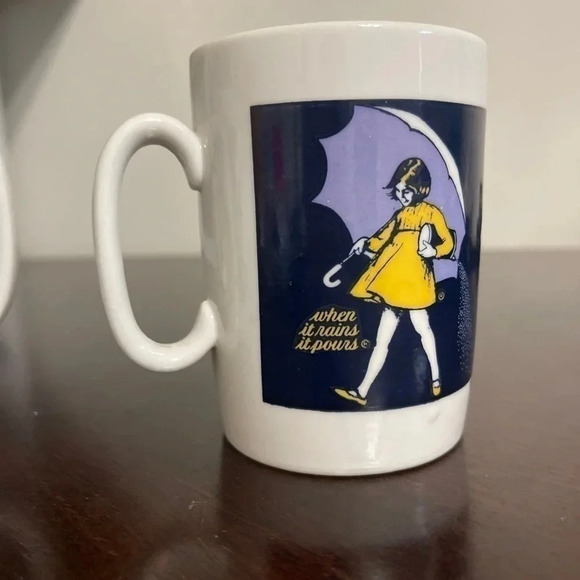 Morton Salt Coffee Mugs Made in Japan - Picture 5 of 9